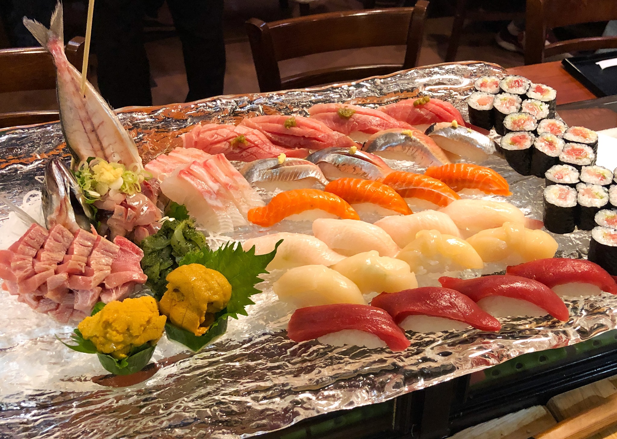 Sushi platter