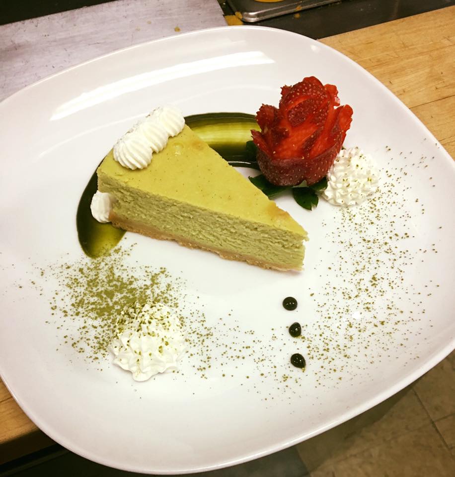 Matcha Marscapone Cheesecake