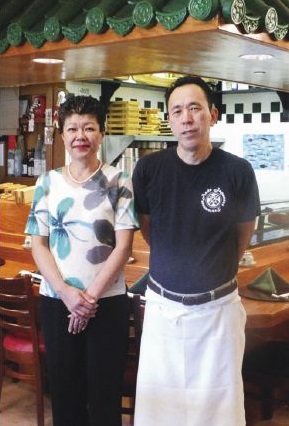 Owners Ken and Keiko Ando
